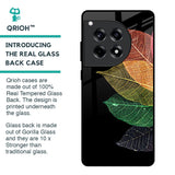 Colorful Leaves Glass Case for OnePlus 12R 5G