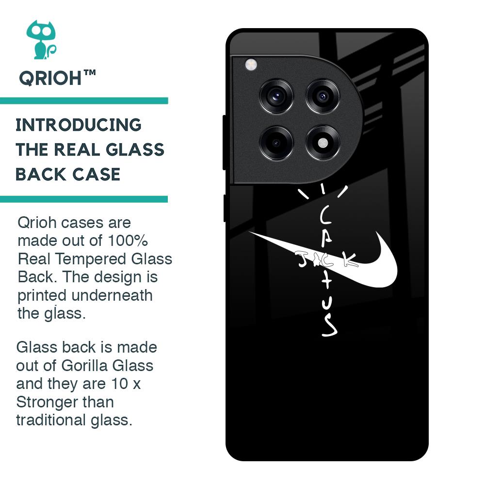 Jack Cactus Glass Case for OnePlus 12R 5G