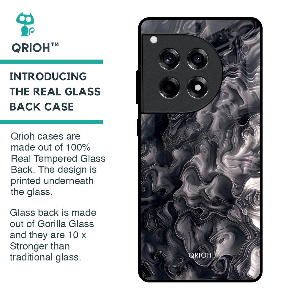 Cryptic Smoke Glass Case for OnePlus 12R 5G