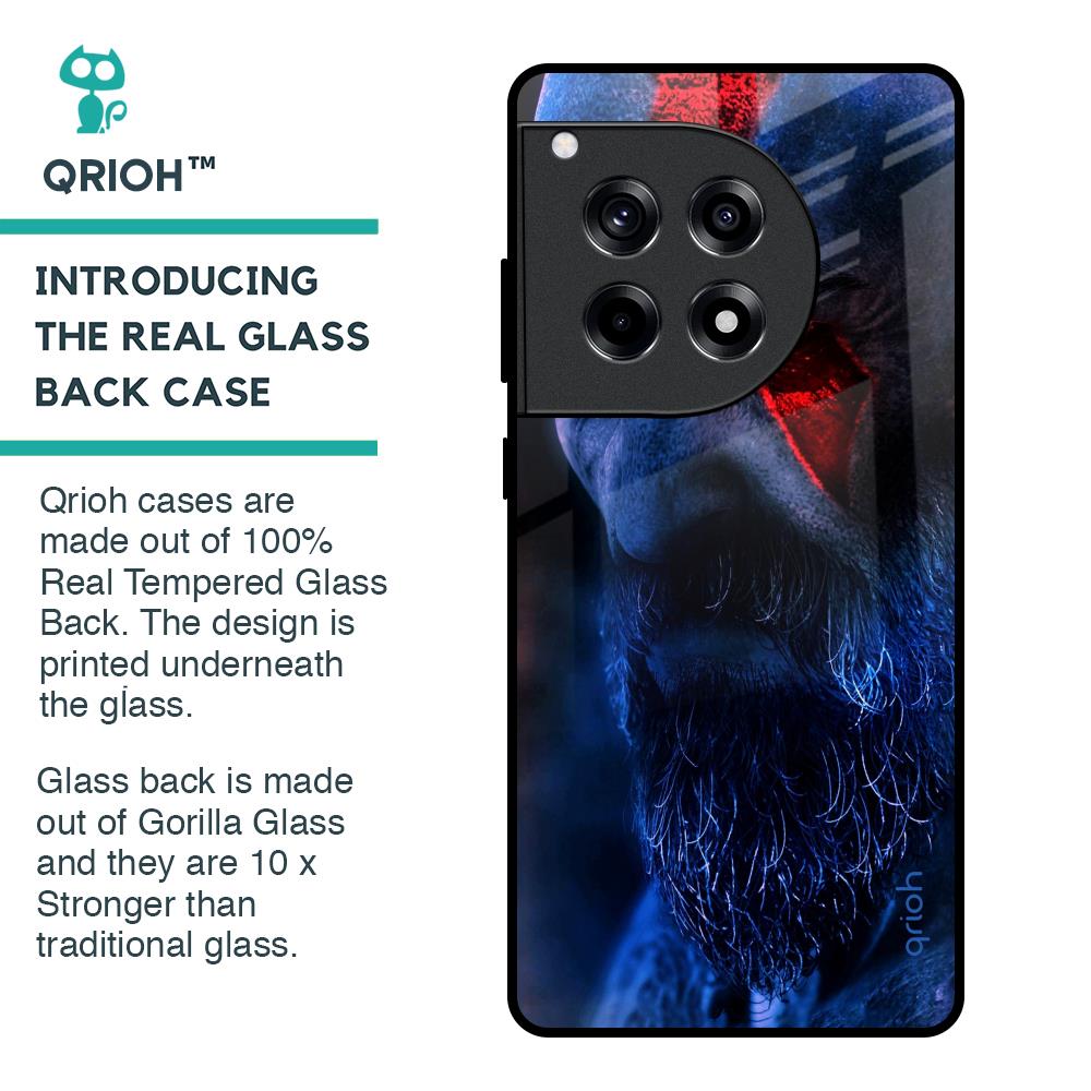 God Of War Glass Case For OnePlus 12R 5G