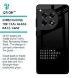 Black Soul Glass Case for OnePlus 12R 5G