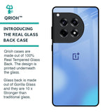 Vibrant Blue Texture Glass Case for OnePlus 12R 5G