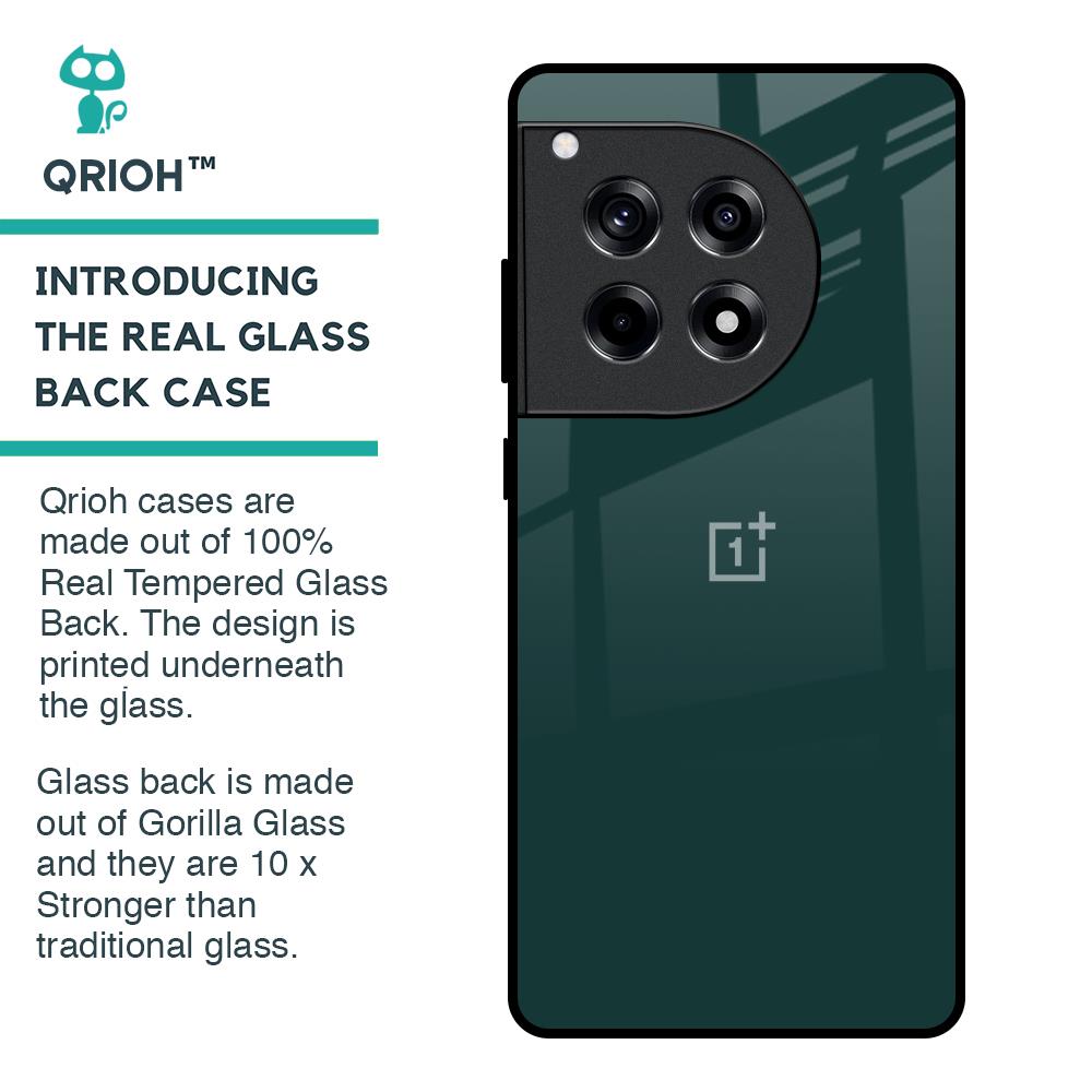 Olive Glass Case for OnePlus 12R 5G