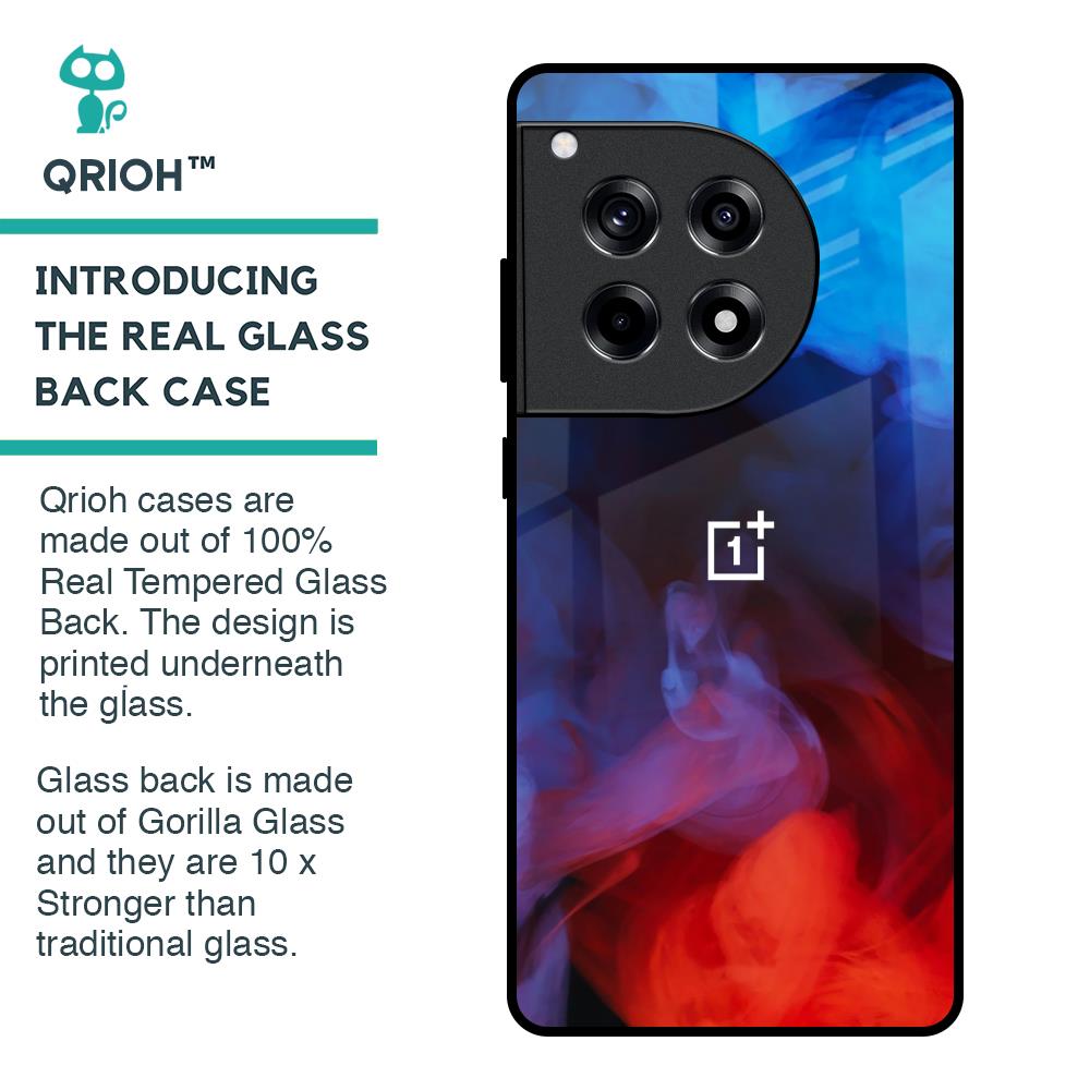 Dim Smoke Glass Case for OnePlus 12R 5G