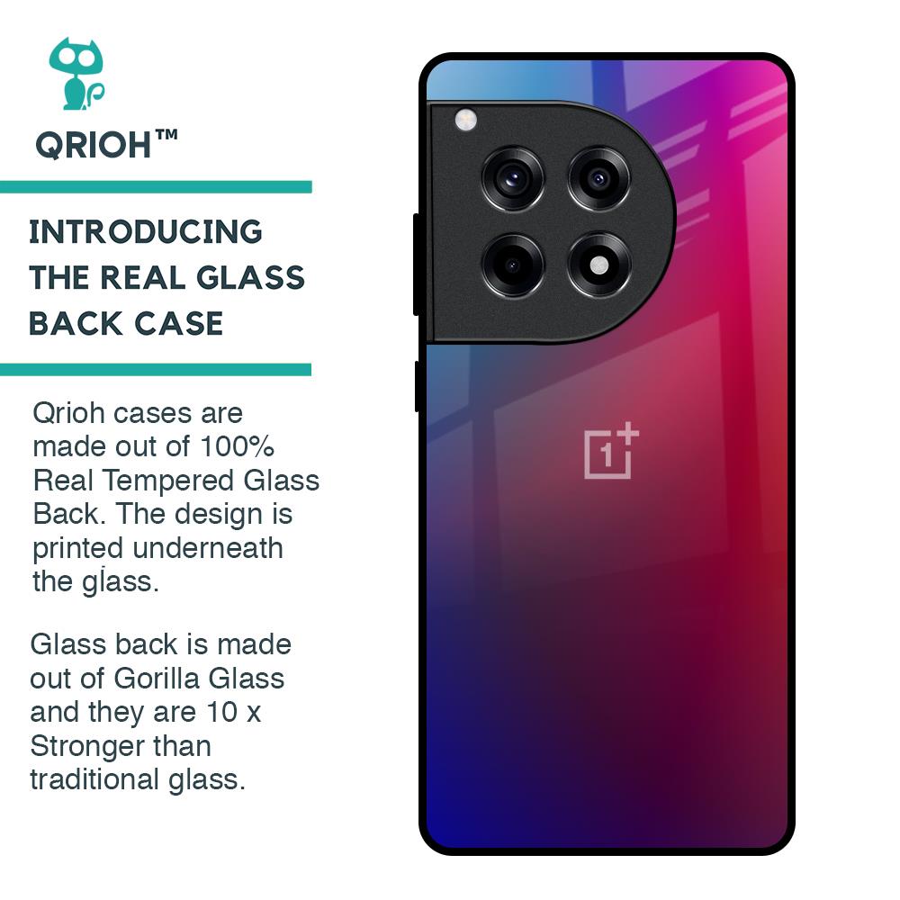 Magical Color Shade Glass Case for OnePlus 12R 5G
