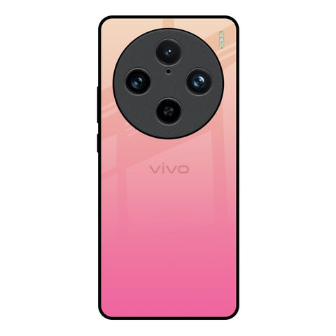 Pastel Pink Gradient Vivo X100 Pro 5G Glass Back Cover Online