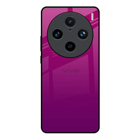 Magenta Gradient Vivo X100 Pro 5G Glass Back Cover Online