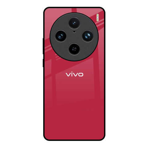 Solo Maroon Vivo X100 Pro 5G Glass Back Cover Online