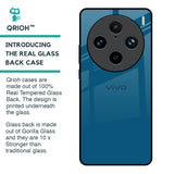 Cobalt Blue Glass Case for Vivo X100 Pro 5G