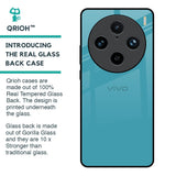 Oceanic Turquiose Glass Case for Vivo X100 Pro 5G
