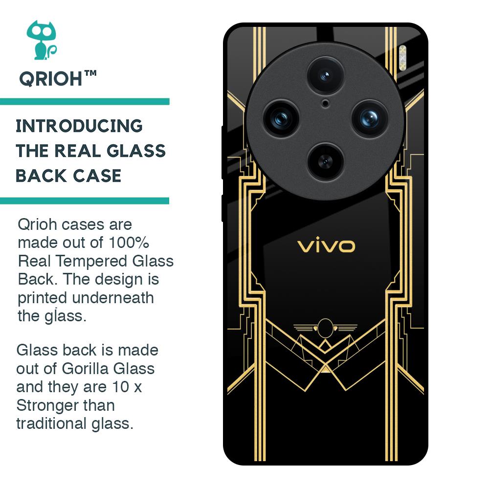 Sacred Logo Glass Case for Vivo X100 Pro 5G