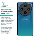 Celestial Blue Glass Case For Vivo X100 Pro 5G