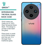 Blue & Pink Ombre Glass case for Vivo X100 Pro 5G