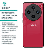 Solo Maroon Glass case for Vivo X100 Pro 5G