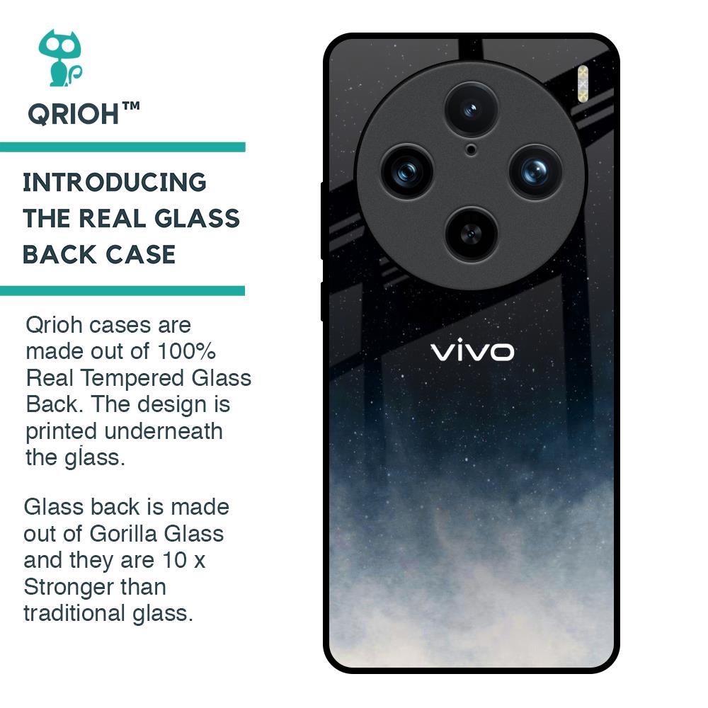 Aesthetic Sky Glass Case for Vivo X100 Pro 5G