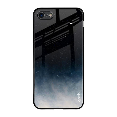 Black Aura iPhone 7 Glass Back Cover Online