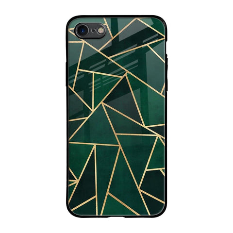 Abstract Green iPhone 7 Glass Back Cover Online