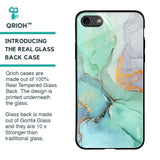 Green Marble Glass Case for iPhone 7