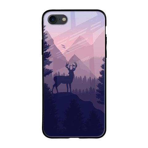 Deer In Night iPhone 7 Glass Cases & Covers Online