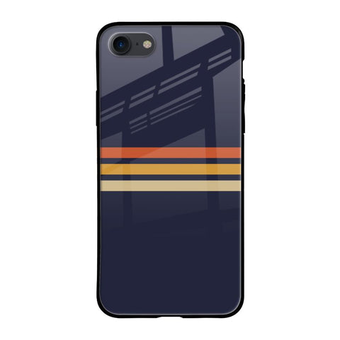 Tricolor Stripes iPhone 7 Glass Cases & Covers Online