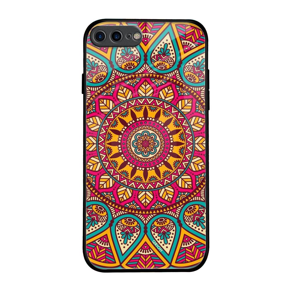 Elegant Mandala iPhone 7 Plus Glass Back Cover Online