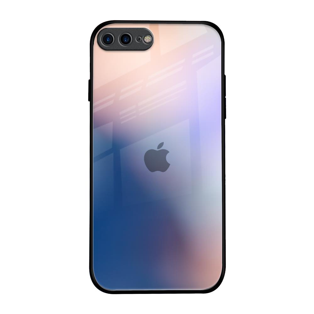Blue Mauve Gradient iPhone 7 Plus Glass Back Cover Online