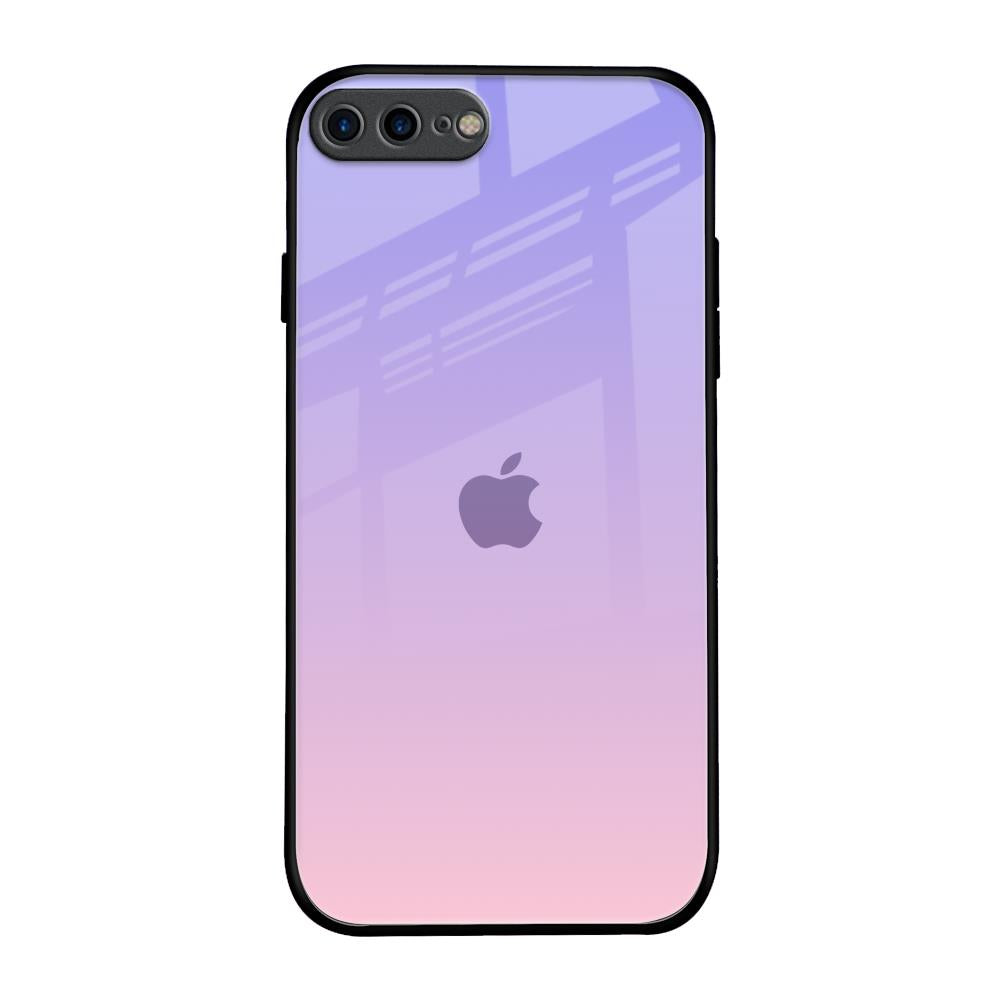 Lavender Gradient iPhone Plus Glass Back Cover Flat 35% Off On