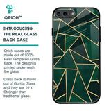 Abstract Green Glass Case For iPhone 7 Plus