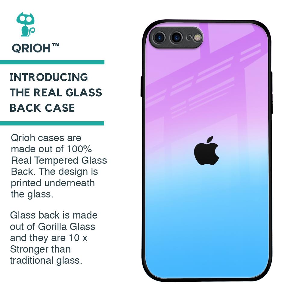 Unicorn Pattern Glass Case for iPhone 7 Plus