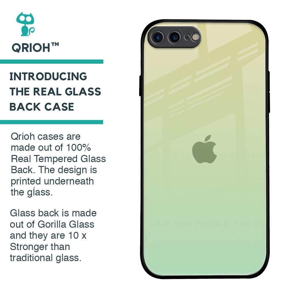 Mint Green Gradient Glass Case for iPhone 7 Plus