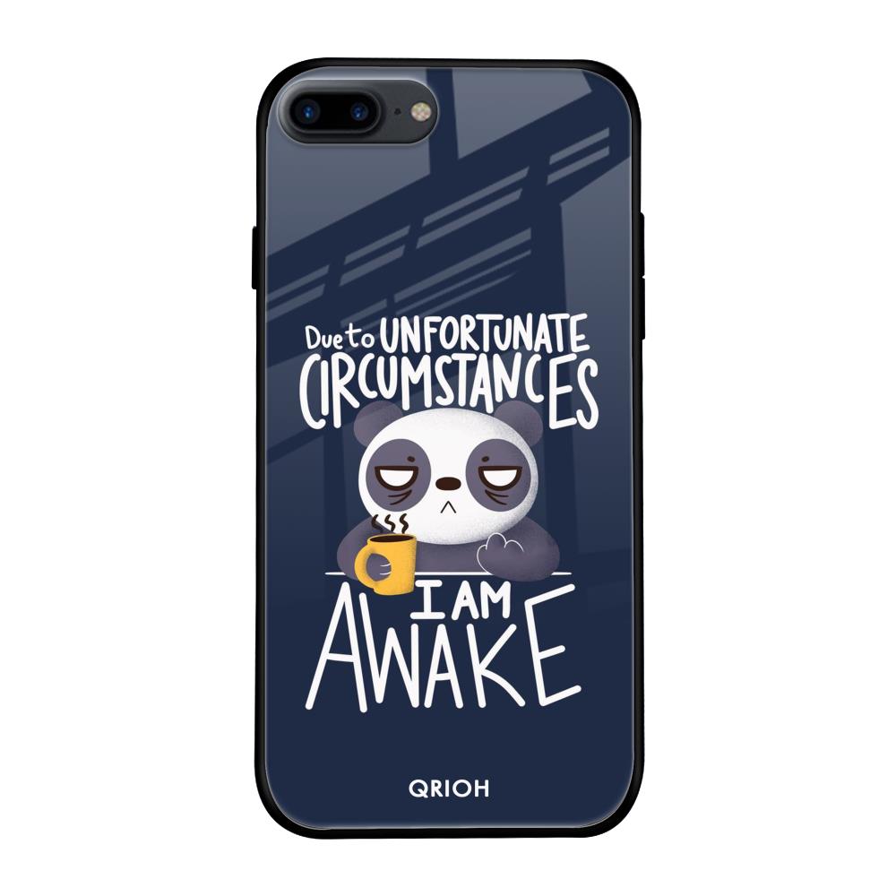 Struggling Panda Apple iPhone 7 Plus Glass Cases & Covers Online