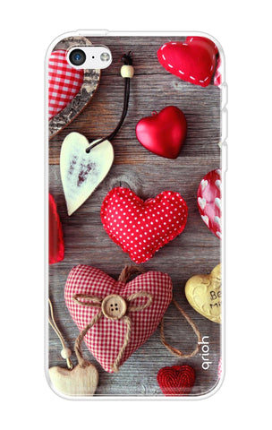 Valentine Hearts iPhone 5C Back Cover