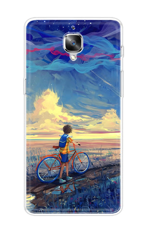 Riding Bicycle to Dreamland OnePlus 3T Back Cover
