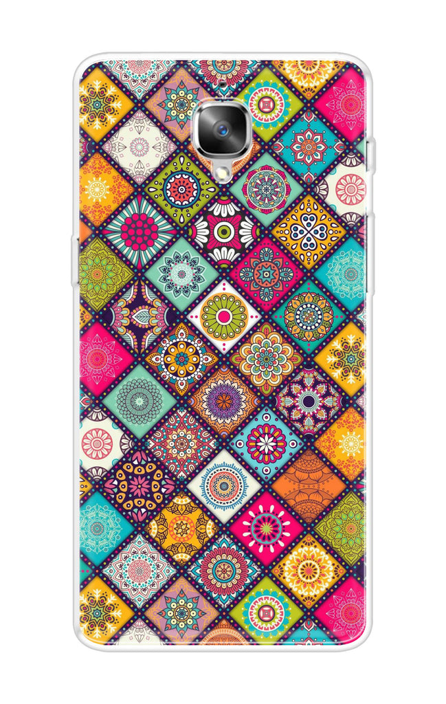 Multicolor Mandala OnePlus 3T Back Cover Flat 35 Off On OnePlus