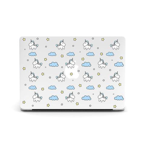 Unicorns In Sky Macbook Covers