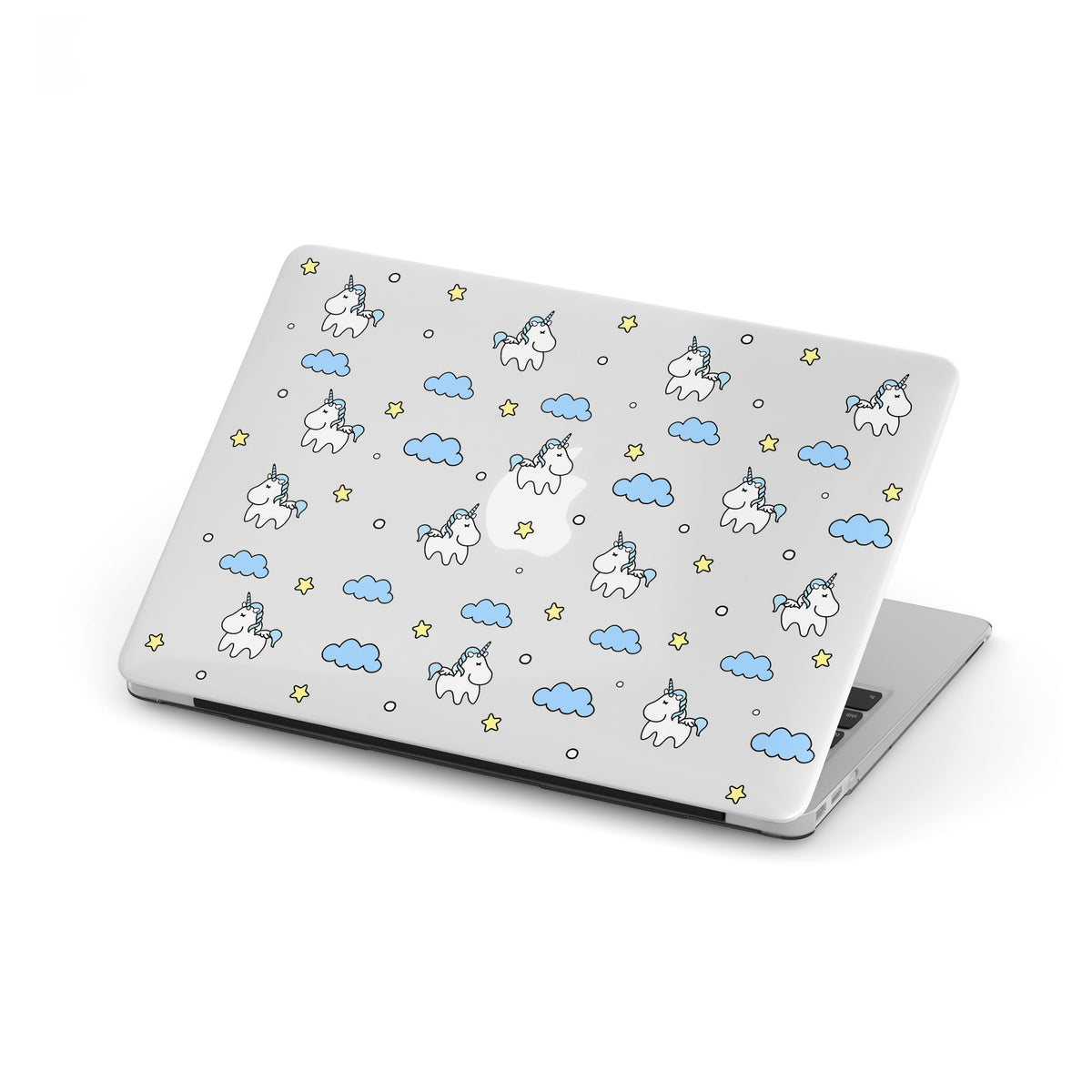 Unicorns In Sky Macbook cover