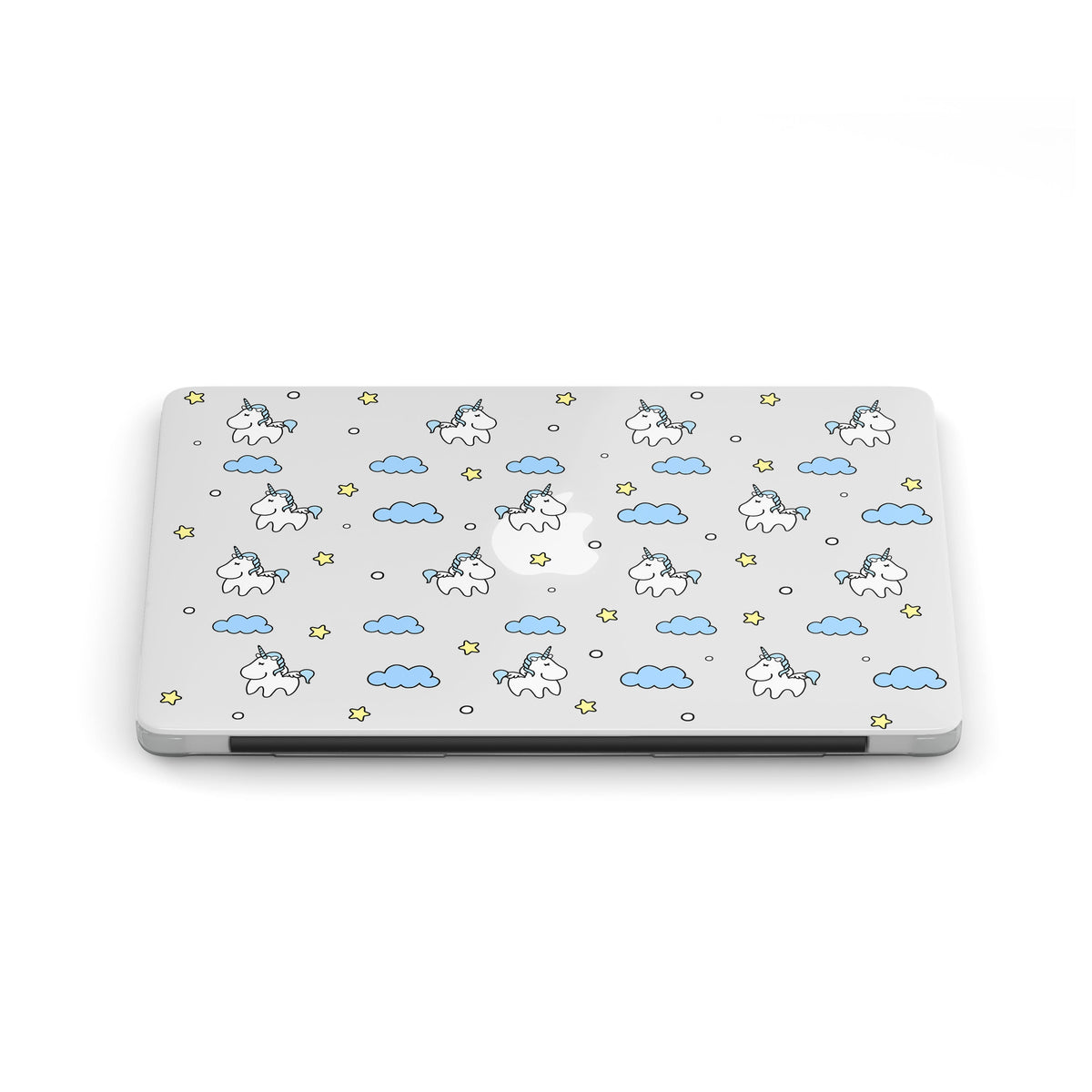 Unicorns In Sky Macbook cover