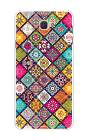 Multicolor Mandala Samsung J7 Prime Back Cover