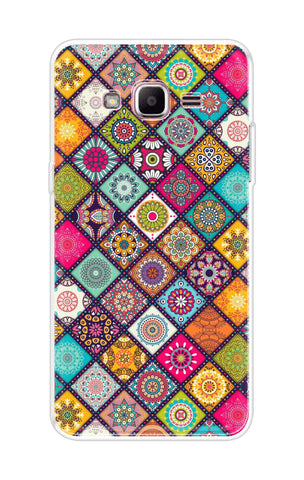 Multicolor Mandala Samsung J2 Prime Back Cover