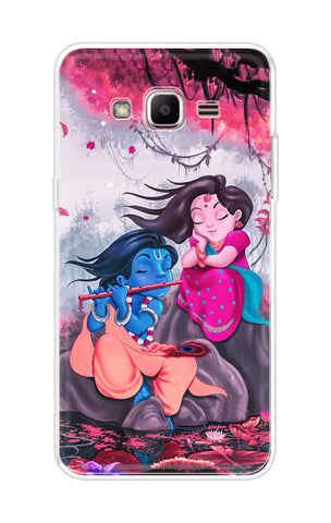 Radha Krishna Art Samsung J2 Prime Back Cover