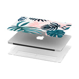 Tropical Leaves Macbook cover