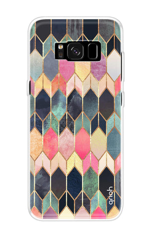 Shimmery Pattern Samsung S8 Back Cover
