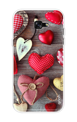 Valentine Hearts Samsung A5 2017 Back Cover