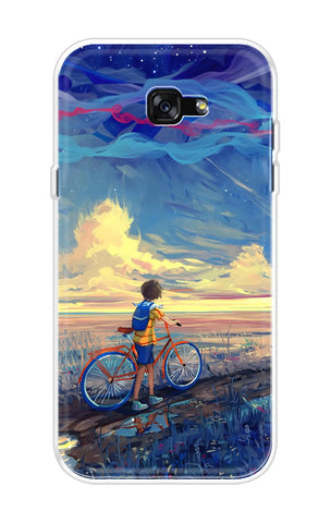 Riding Bicycle to Dreamland Samsung A5 2017 Back Cover