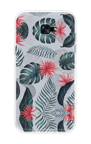 Retro Floral Leaf Samsung A5 2017 Back Cover