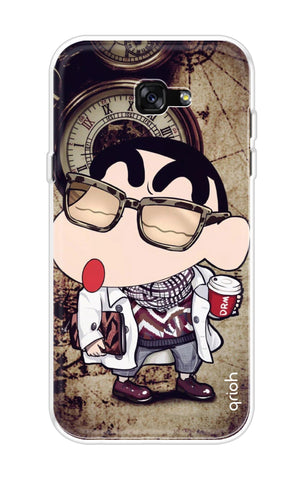 Nerdy Shinchan Samsung A5 2017 Back Cover