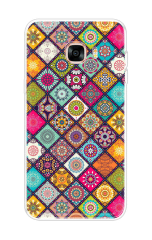 Multicolor Mandala Samsung C9 Pro Back Cover