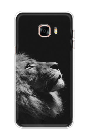 Lion Looking to Sky Samsung C9 Pro Back Cover