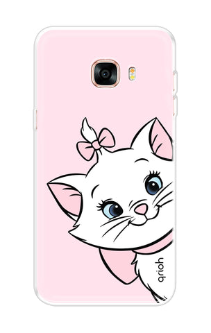 Cute Kitty Samsung C9 Pro Back Cover