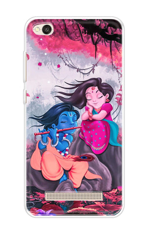 Radha Krishna Art Xiaomi Redmi 4A Back Cover